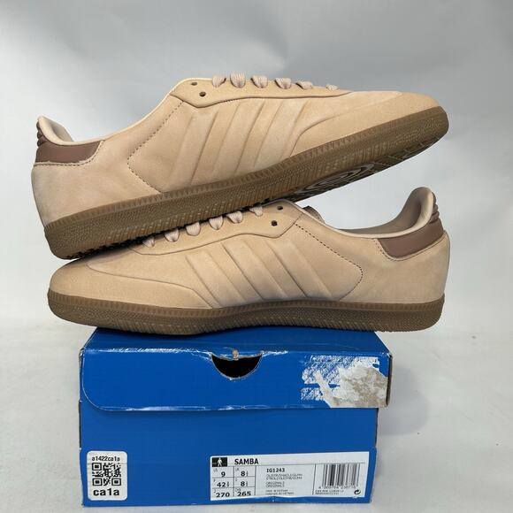 Adidas Original Samba Shoes “Halo Blush Gum” IG1243 main image 4